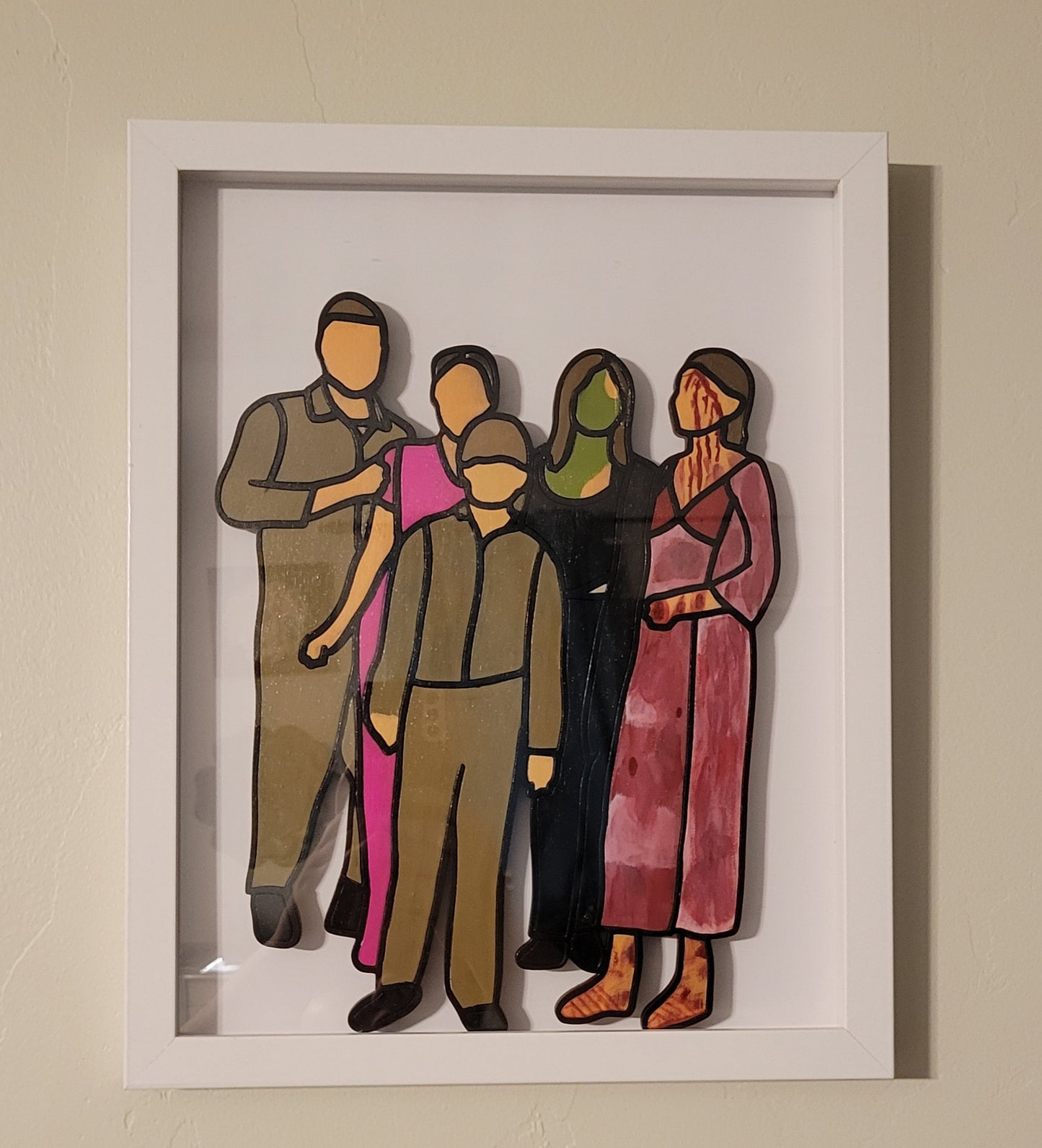 Faceless Portrait 11"x14"