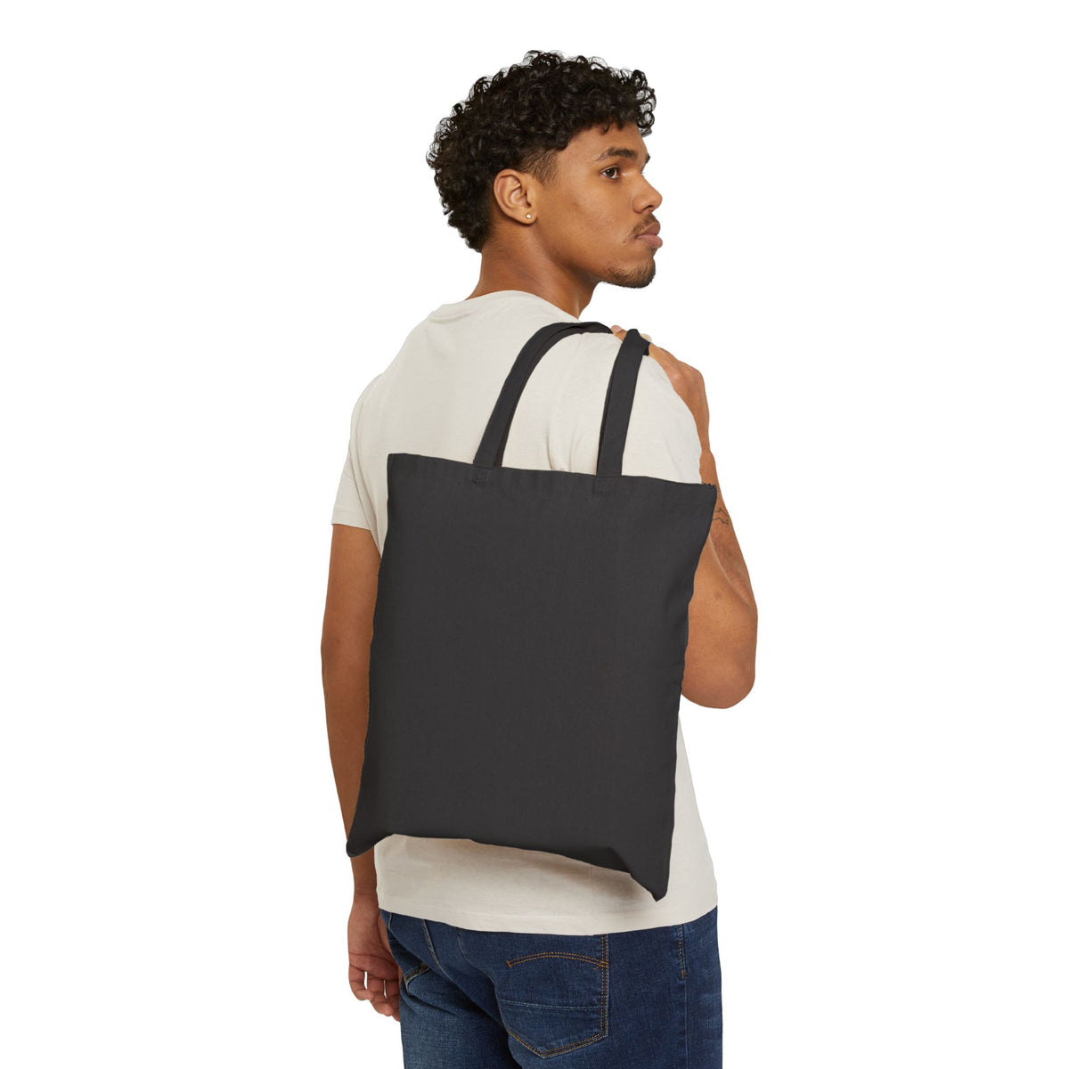 Sorry I’m Late, I Was Dilly Dallying Duck Cotton Canvas Tote Bag
