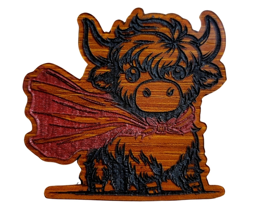 Highland cow magnet