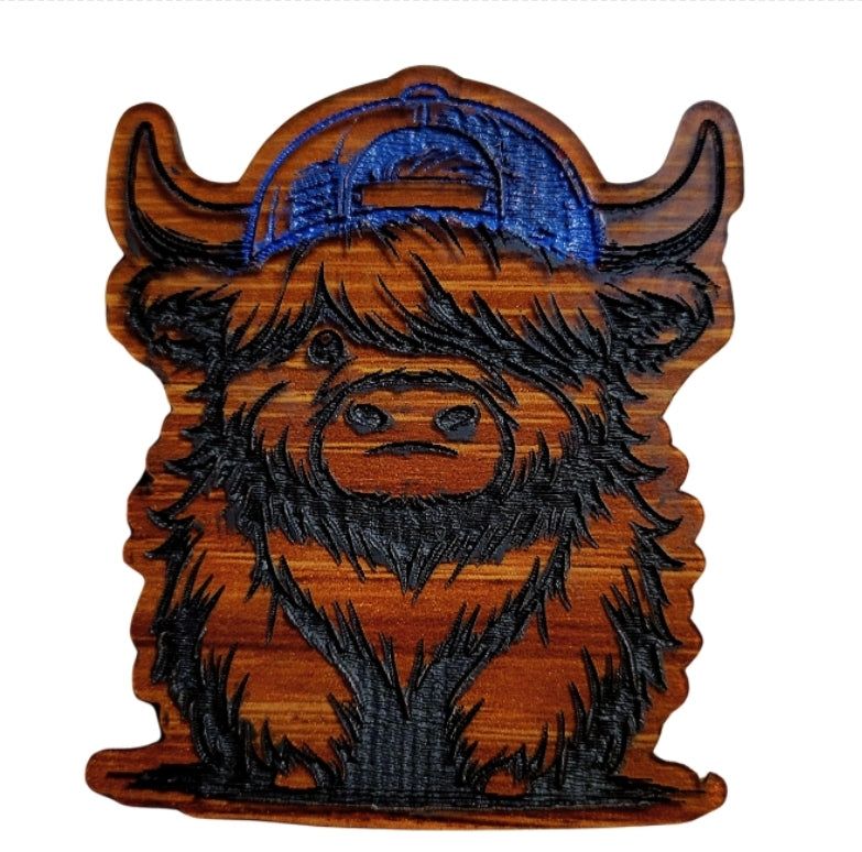 Highland cow magnet