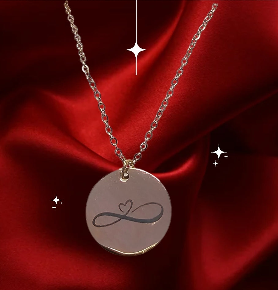 Stainless Steel Circle Necklace