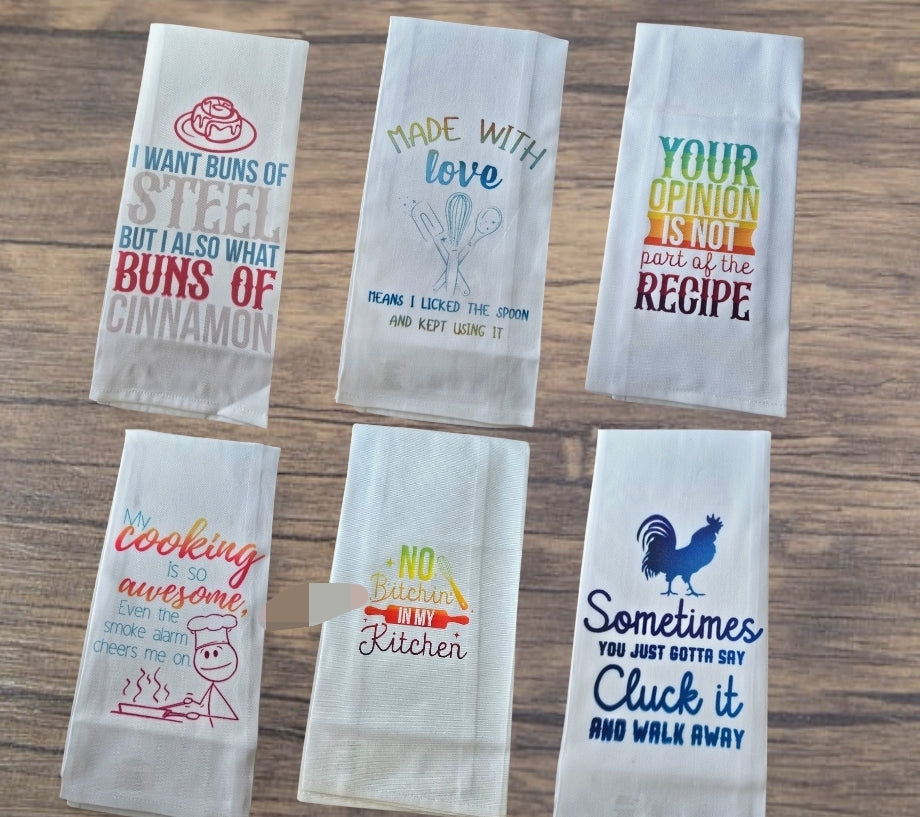 Novelty kitchen towel