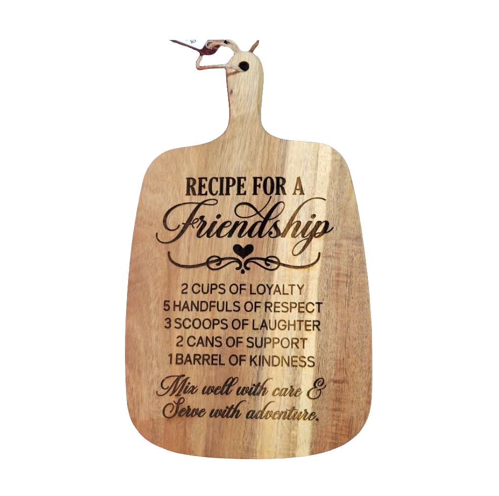 Recipe mini board