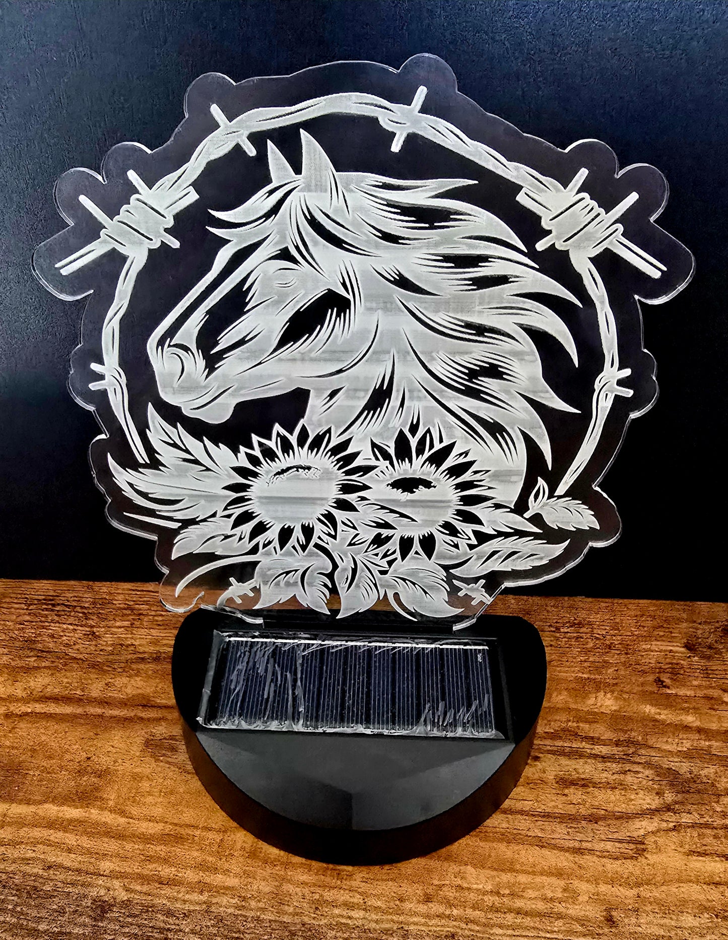 Solar garden stakes