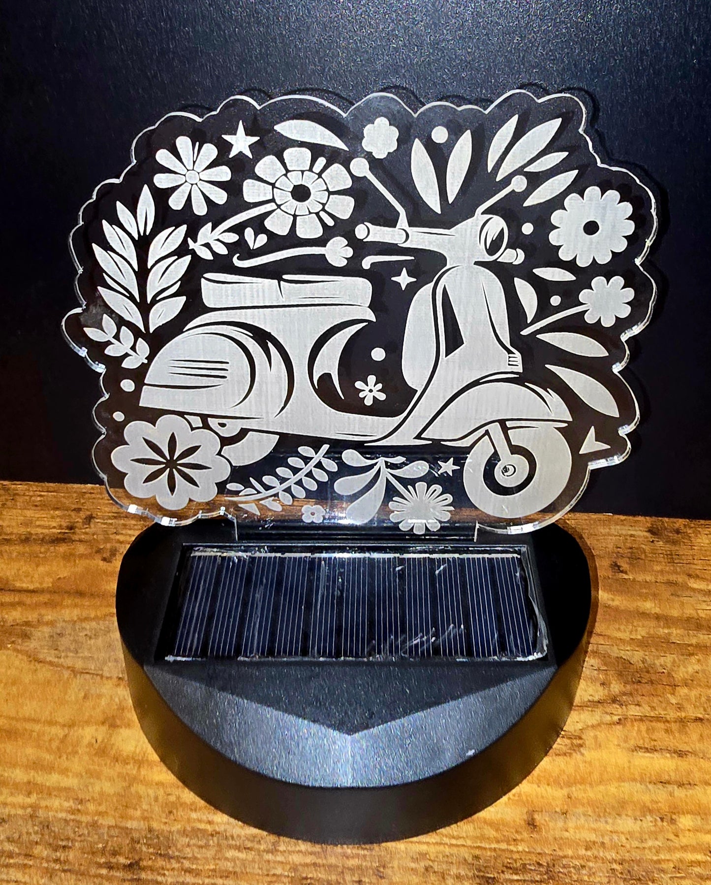 Solar garden stakes