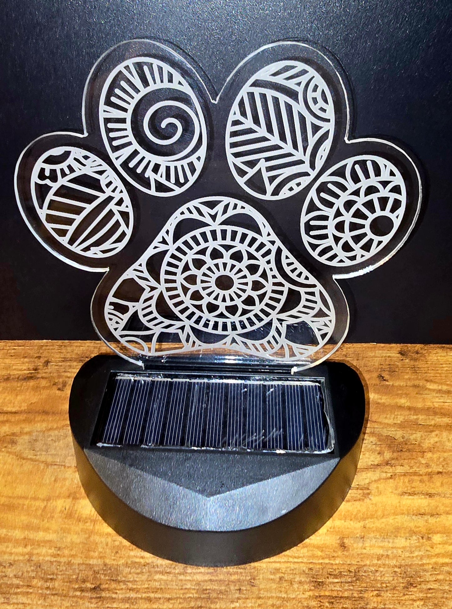 Solar garden stakes