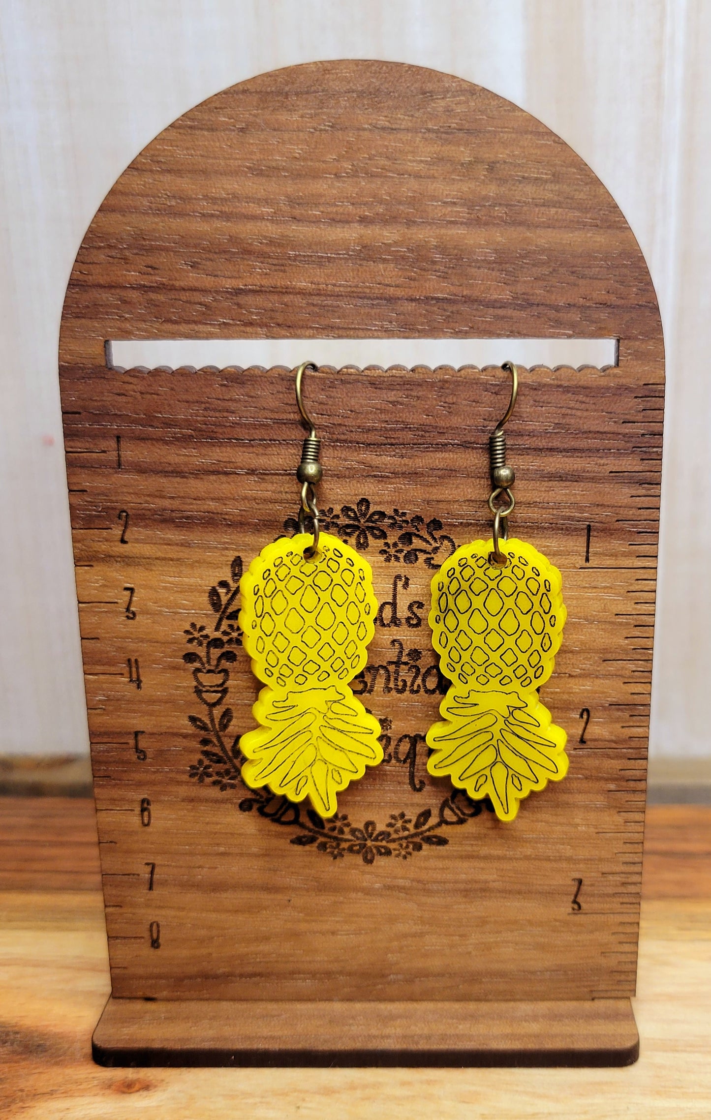 Upside Down Pinneapple Earrings