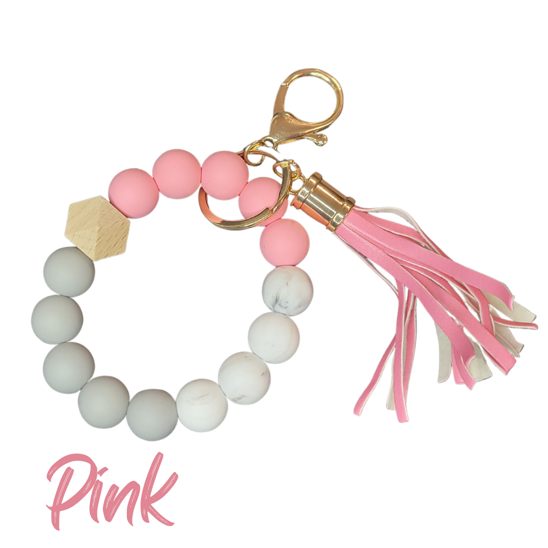 Silicone Bead Wristlet