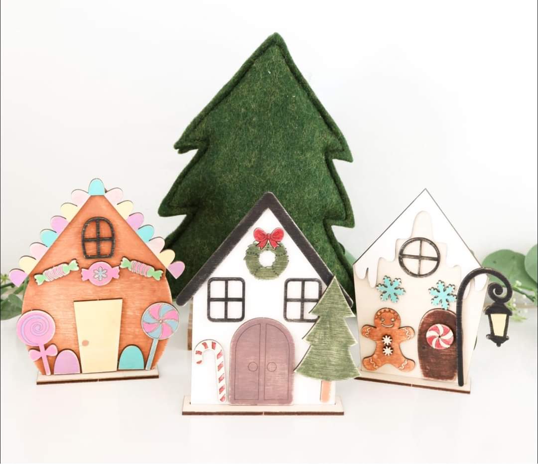 DIY Gingerbread Paint Kit