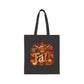 Highland Cow Fall Tote Bag | Autumn Pumpkins Leaves Cozy Mug