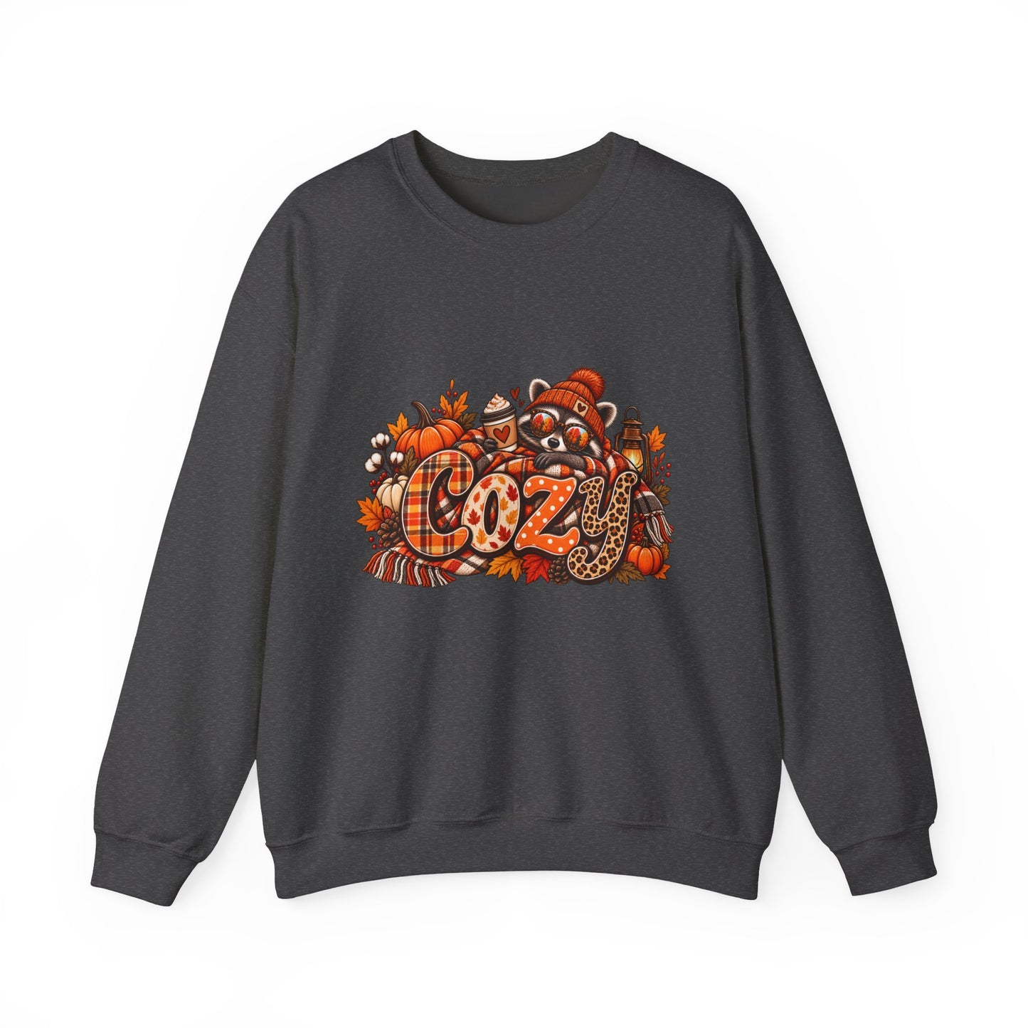 Cozy Fall Pumpkin Patch sweatshirt | Autumn leaves, plaid lettering