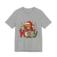 Merry Highland Cow Christmas Tee