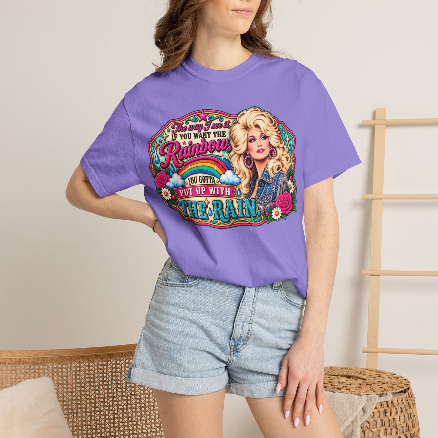 Dolly Parton 'If You Want the Rainbow' Graphic T-Shirt