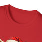 Merry Highland Cow Christmas Graphic T-Shirt