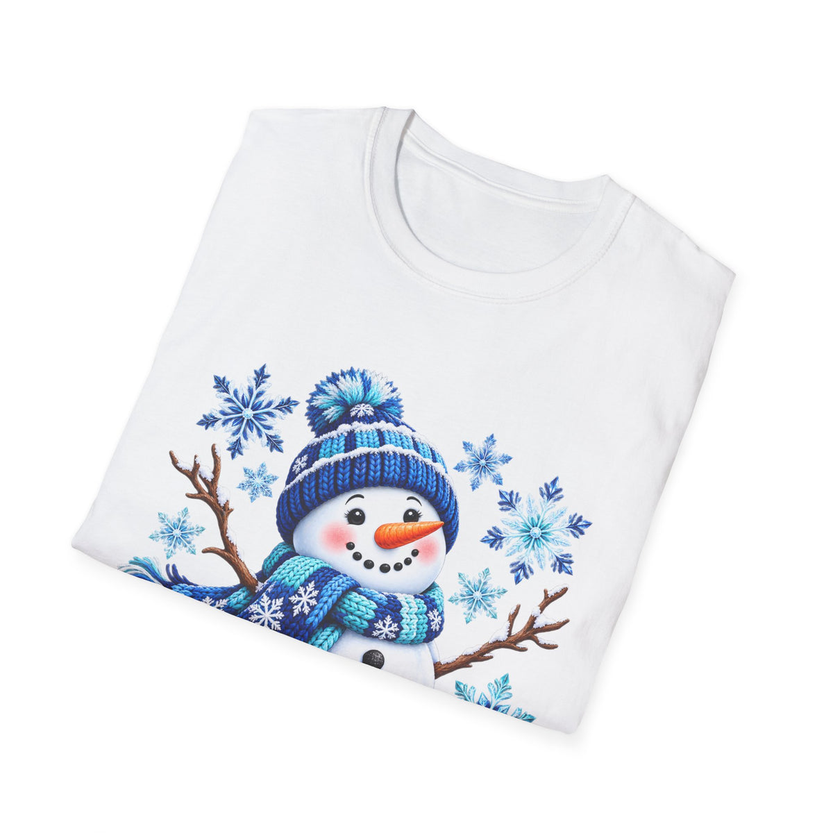 Snowman Winter Graphic T-Shirt