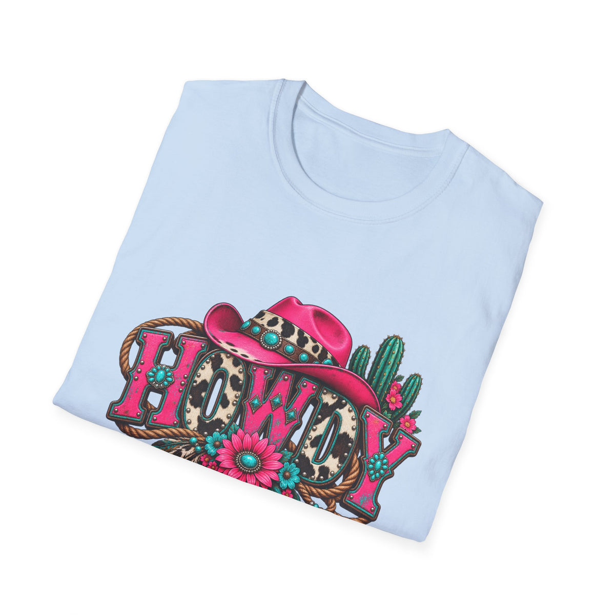 Howdy Floral  Graphic T-Shirt