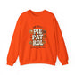 Crewneck Pie Patrol Funny Thanksgiving