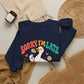 Sorry I'm Late, I Was Dilly Dallying Duck Sweatshirt