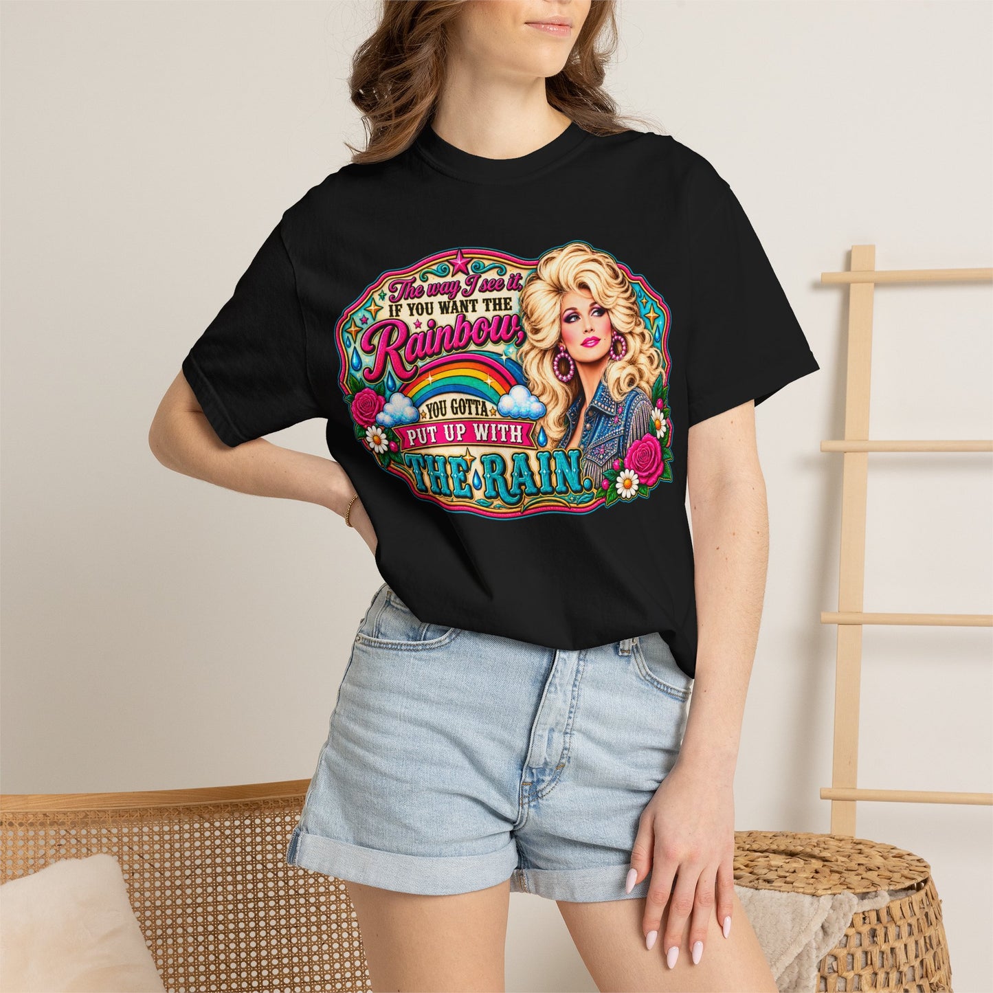 Dolly Parton 'If You Want the Rainbow' Graphic T-Shirt