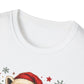 Merry Christmas Raccoon Graphic T-Shirt