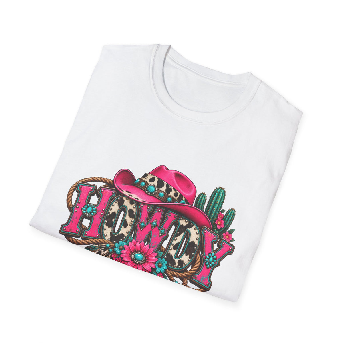 Howdy Floral  Graphic T-Shirt