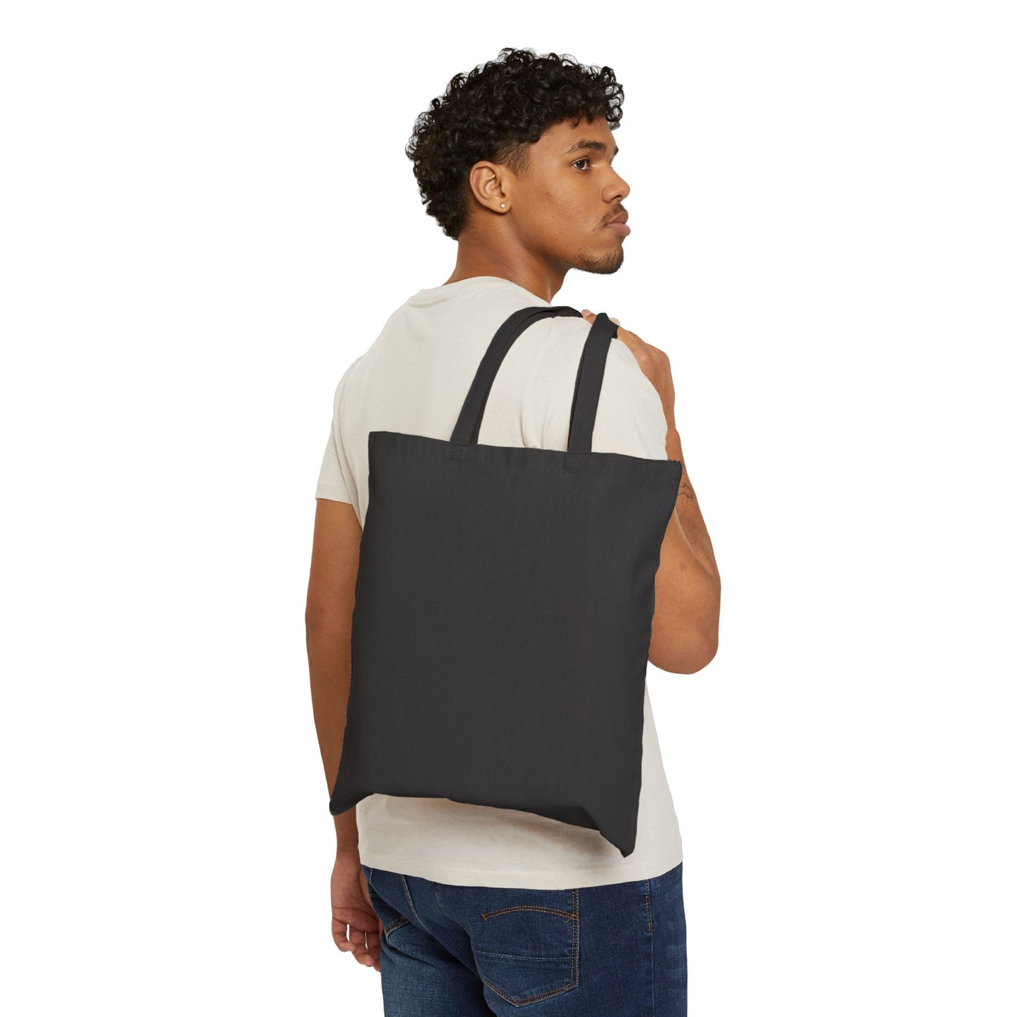 Christmas Dog 'Merry' Canvas Tote