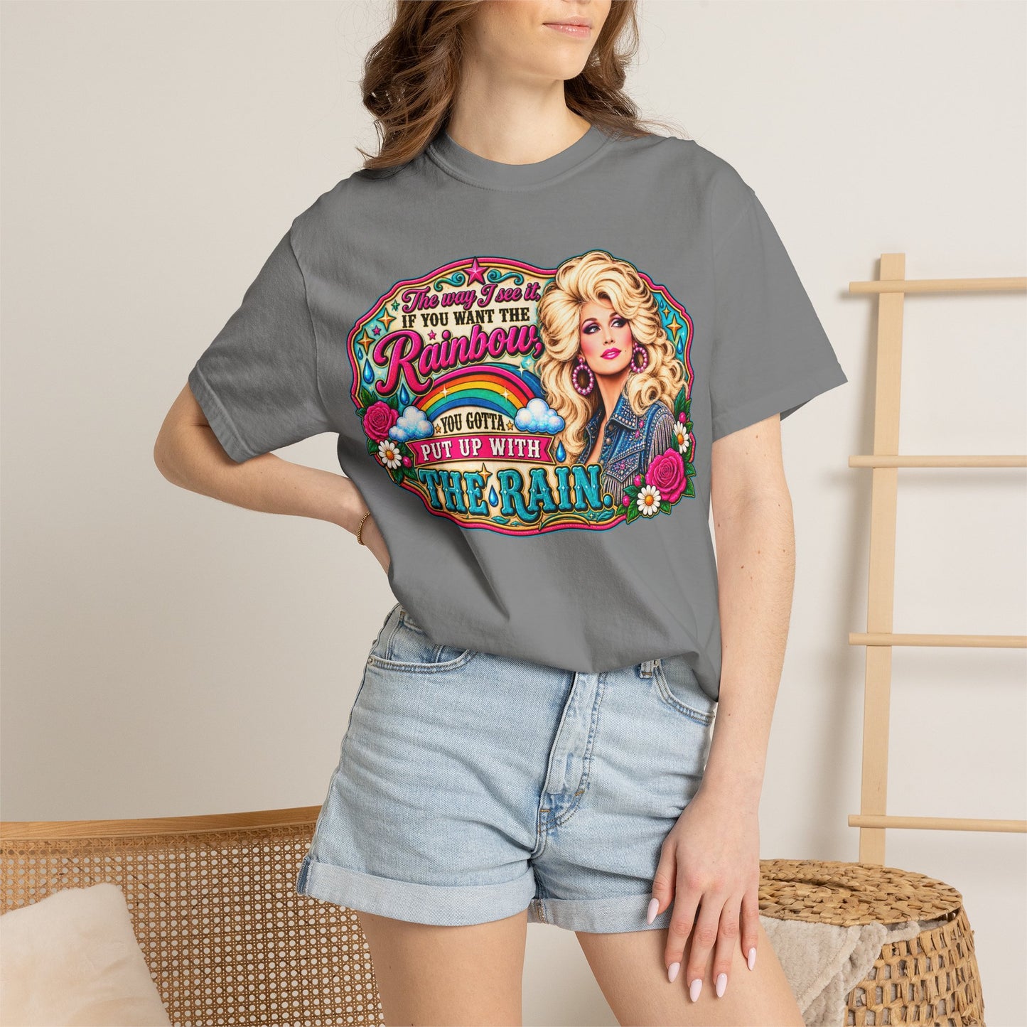 Dolly Parton 'If You Want the Rainbow' Graphic T-Shirt