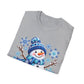 Snowman Winter Graphic T-Shirt