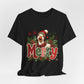 Merry Dog Christmas Tee — Festive Plaid Holiday Dog Shirt