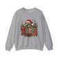 Christmas Raccoon "Merry" Sweatshirt — Cute Holiday Crewneck