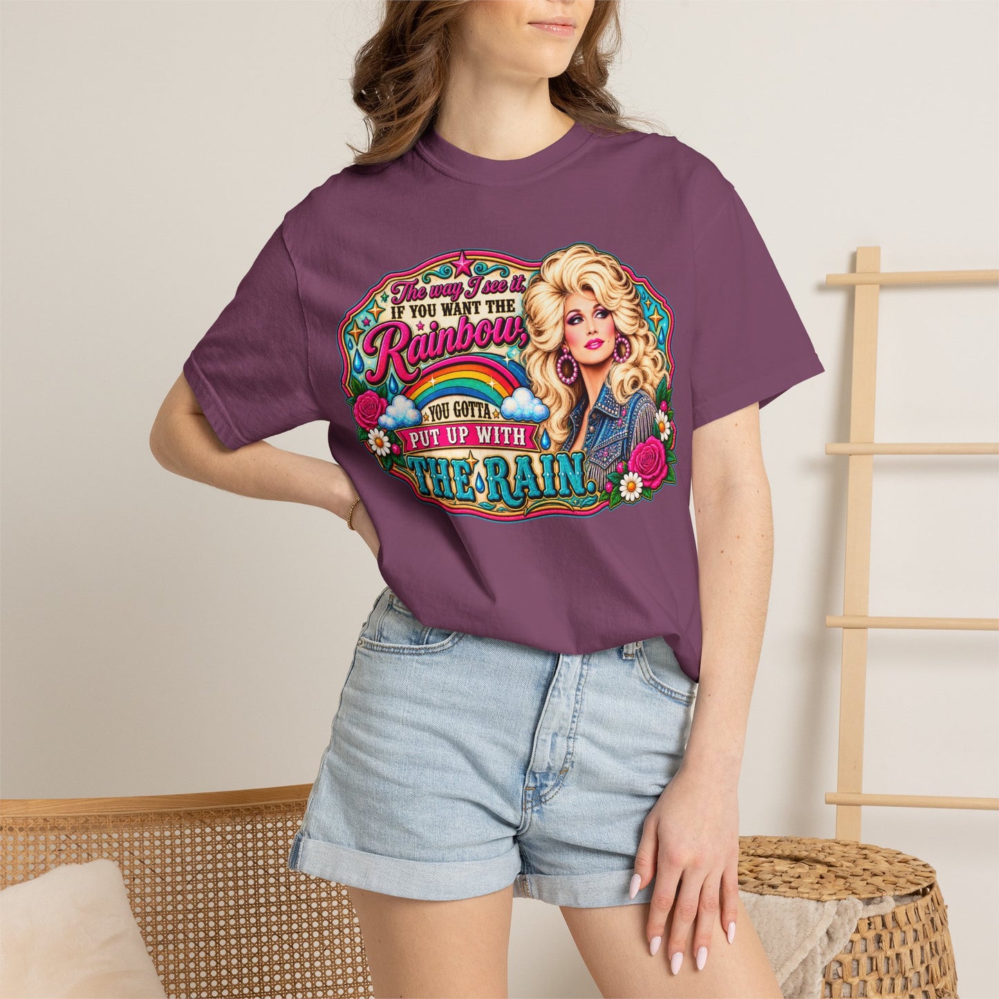 Dolly Parton 'If You Want the Rainbow' Graphic T-Shirt