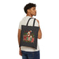 Christmas Dog 'Merry' Canvas Tote
