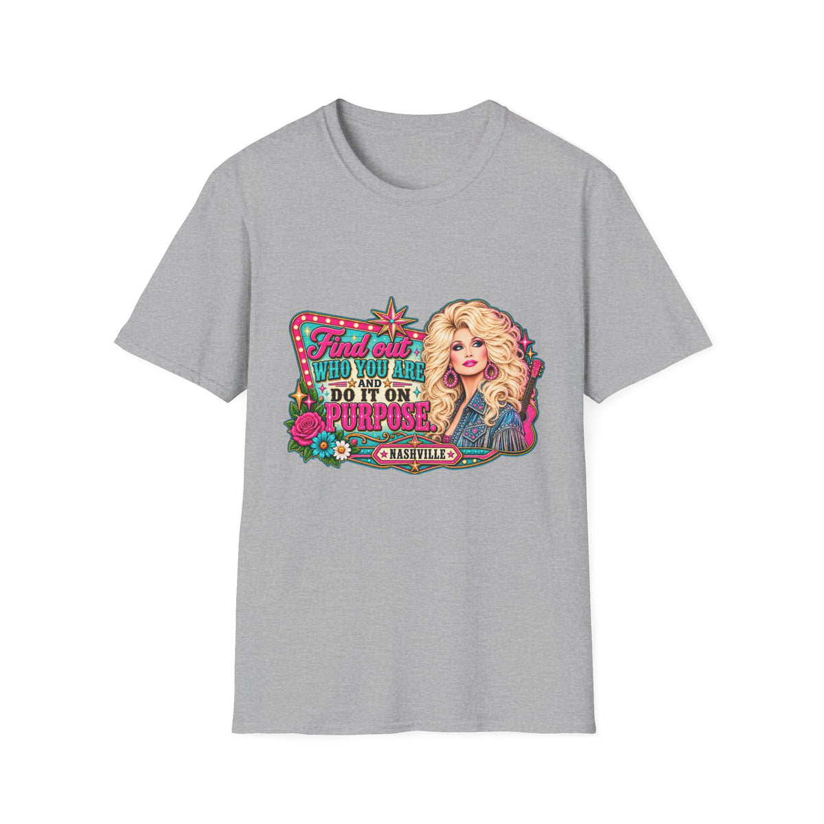 Find Out Who You Are and Do It On Purpose  Graphic T-Shirt