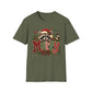 Merry Christmas Raccoon Graphic T-Shirt