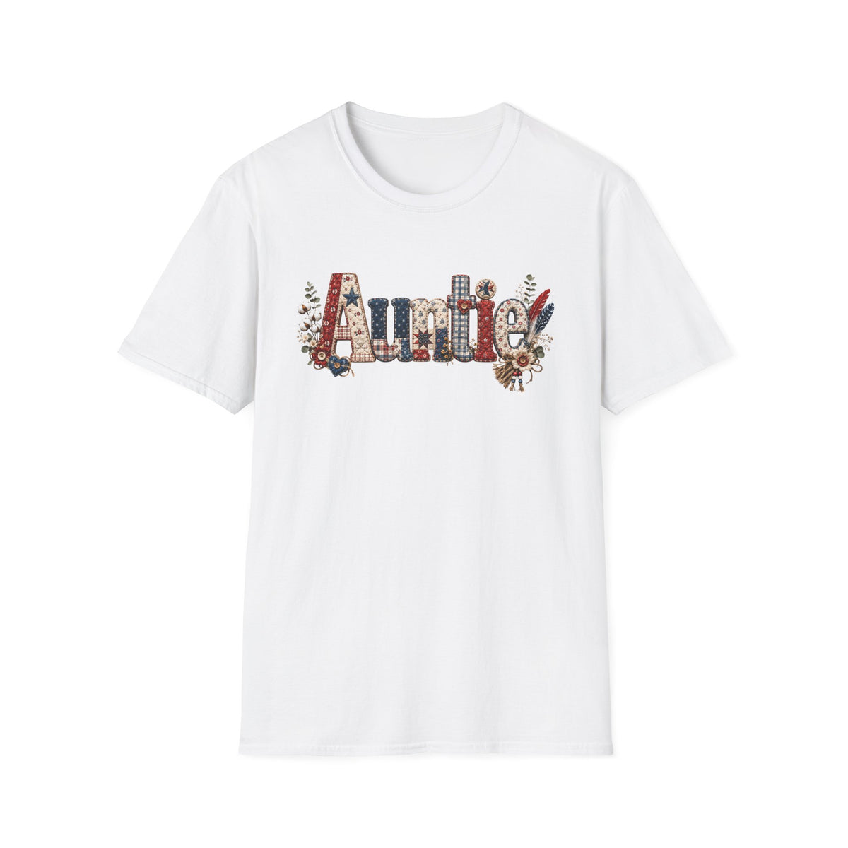 Auntie Floral Graphic T-Shirt