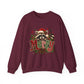 Crewneck-Christmas Raccoon "Merry"
