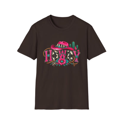 Howdy Floral  Graphic T-Shirt