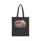 Tote Bag — Retro Dolly Parton Floral Quote Canvas Tote