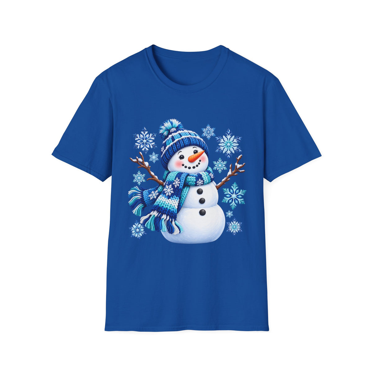 Snowman Winter Graphic T-Shirt