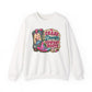 Crewneck Sweatshirt - "Chase Dreams in Cowboy Boots" Retro Western Graphic