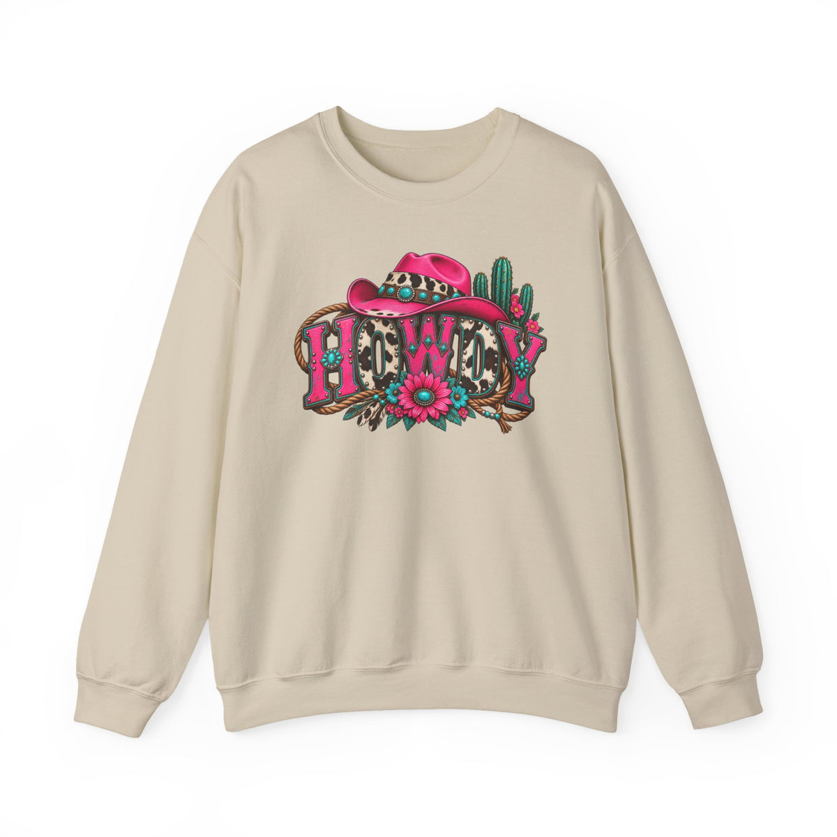 Crewneck Western Howdy