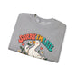 Sorry I’m Late, I Was Dilly-Dallying Funny Duck Crewneck Sweatshirt