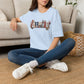 Auntie Floral Graphic T-Shirt