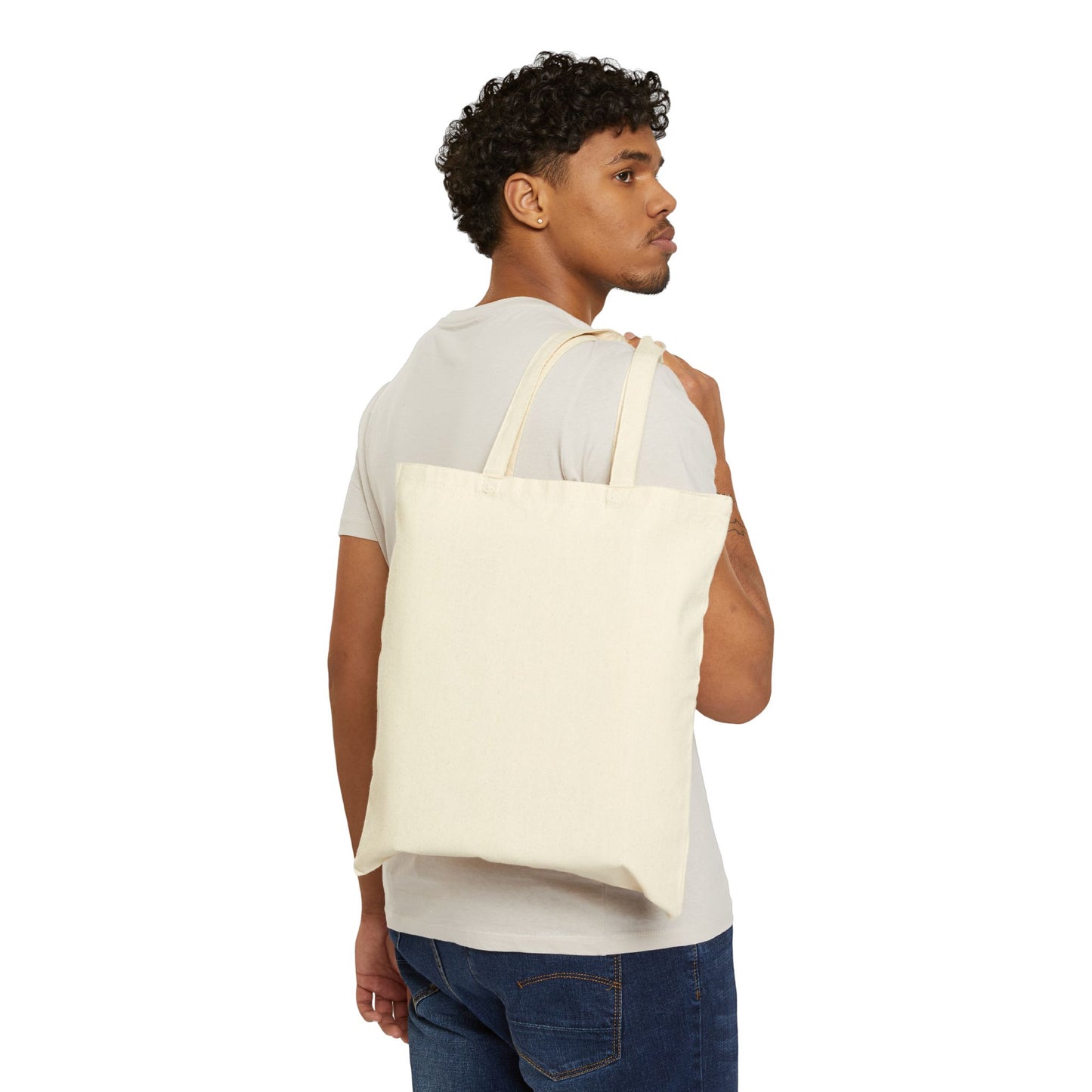 Christmas Dog 'Merry' Canvas Tote