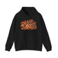 Cozy Racoon Pumpkin Fall Leaves Hoodie |