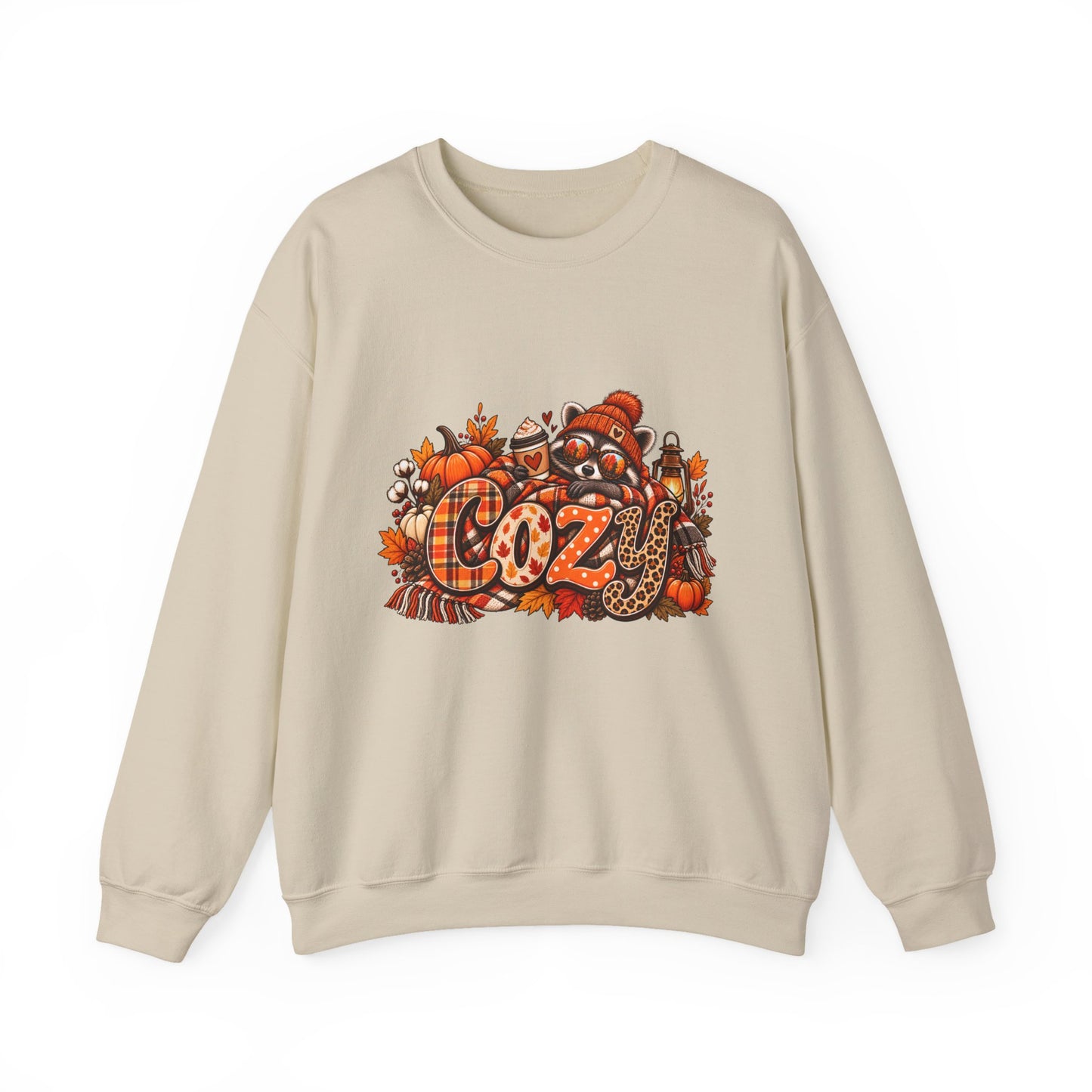 Cozy Fall Pumpkin Patch sweatshirt | Autumn leaves, plaid lettering