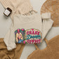Crewneck Sweatshirt - "Chase Dreams in Cowboy Boots" Retro Western Graphic