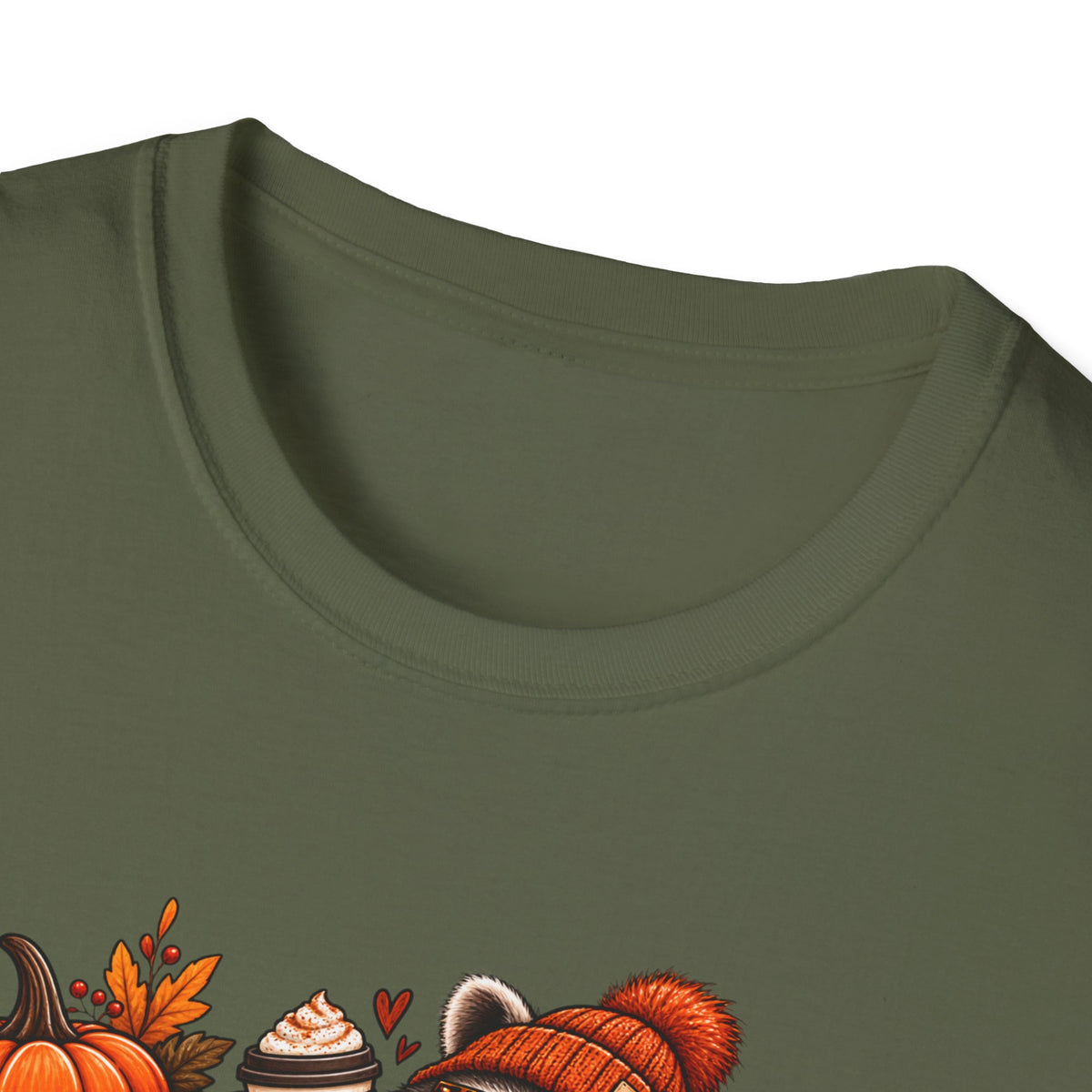 Cozy Raccoon Graphic T-Shirt