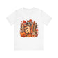Fall Raccoon Autumn Leaves Tee | Pumpkin Plaid Coffee Mug Design