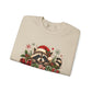 Christmas Raccoon "Merry" Sweatshirt — Cute Holiday Crewneck